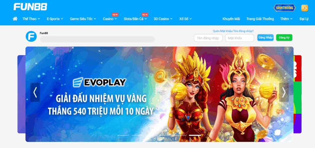 Fun88 Casino - “Thiên đường”  giải trí của bet thủ Việt